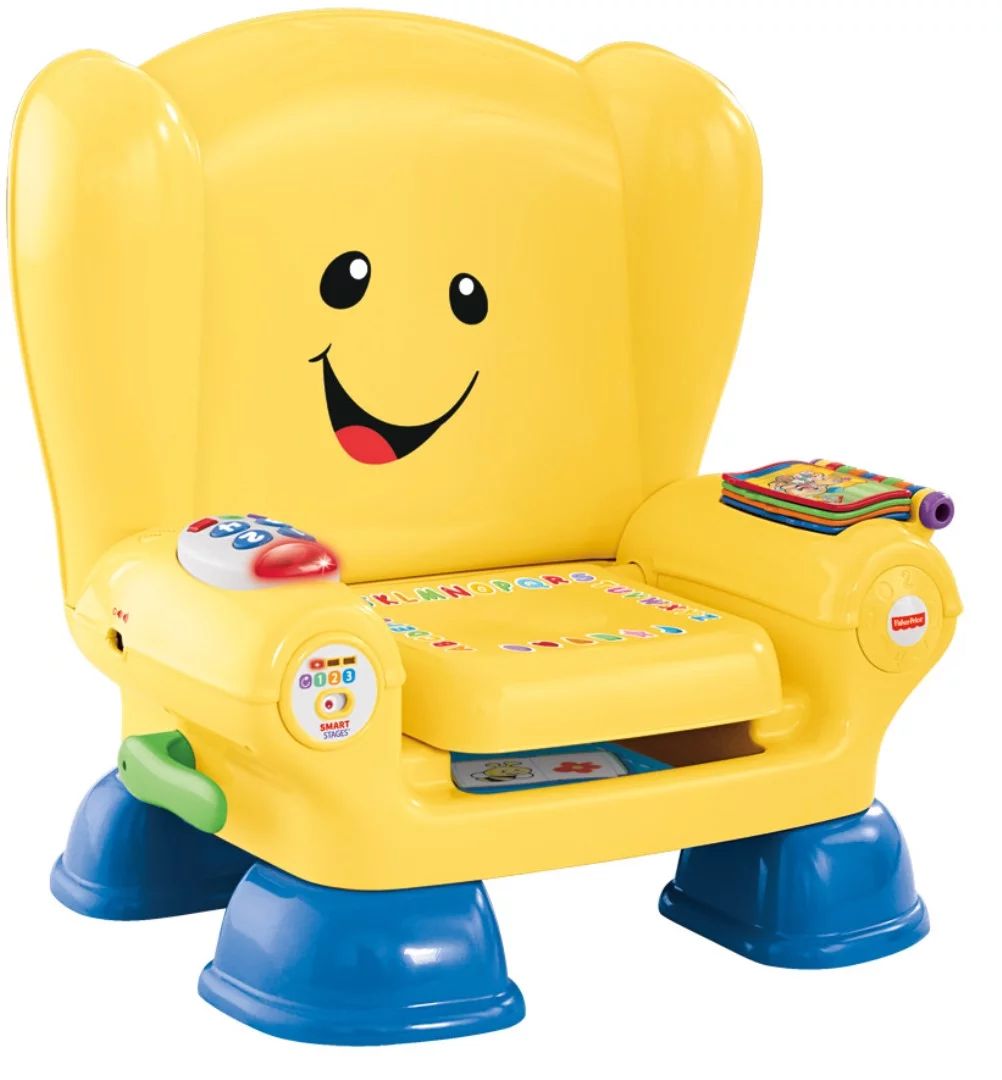 Fisher-Price Laugh & Learn Smart Stages Chair Yellow | Walmart (US)