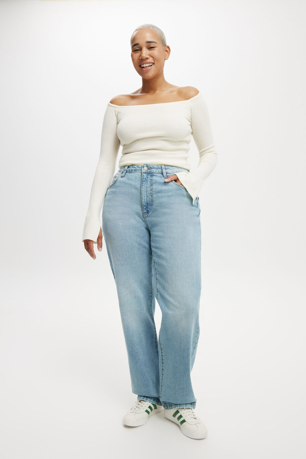 Curvy Stretch Straight Jean | Cotton On (US)