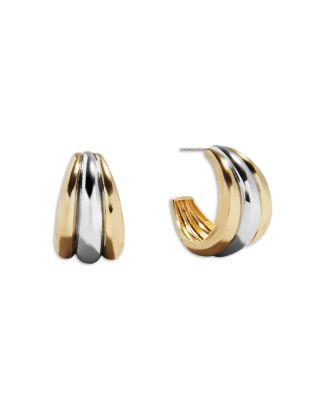 BAUBLEBAR Yvette Triple Row Half Hoop Earrings in Two Tone  | Bloomingdale's Jewelry & Accessorie... | Bloomingdale's (US)