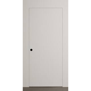 Invisible Reverse Frameless 28in. x 80in. Right Hand Primed White Wood Single Prehung Interior do... | The Home Depot