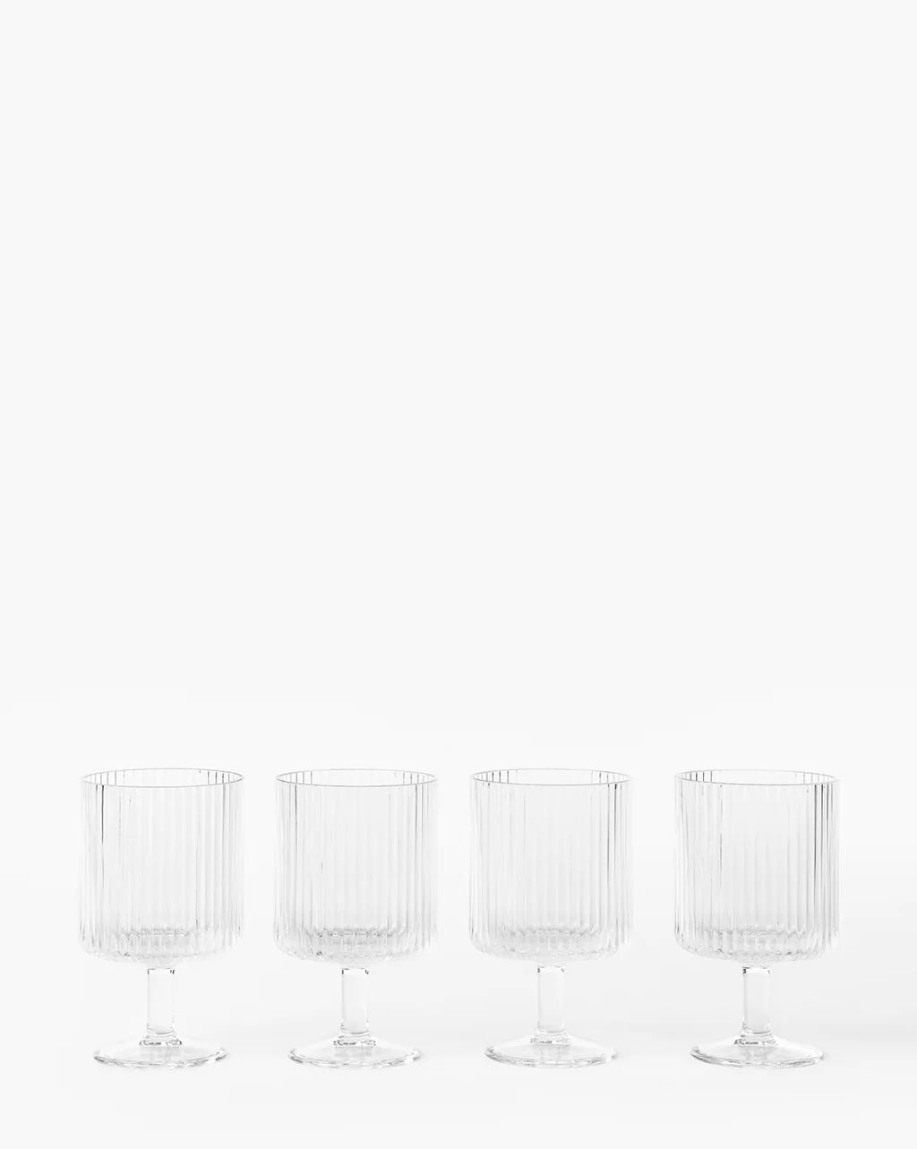 Sanibel Acrylic Goblets (Set of 4) | McGee & Co.