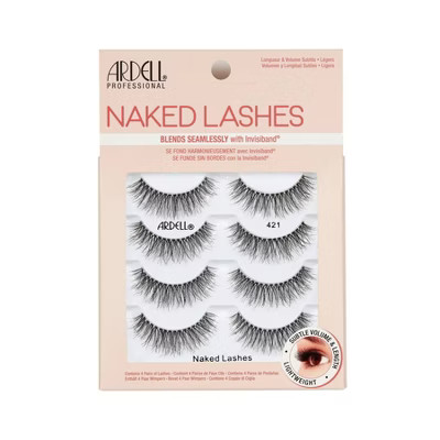 Ardell Naked 421 False Eyelashes - Black - 4pr | Target