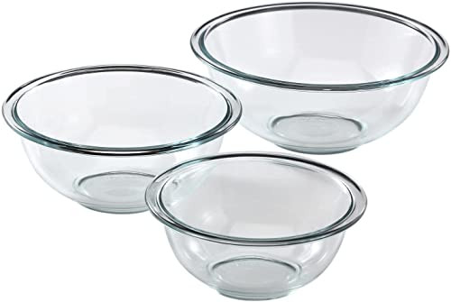 Pyrex Glass Prepping, Baking and Cooking, Preheated Oven, Dishwasher, Freezer, and Microwave Safe... | Amazon (US)