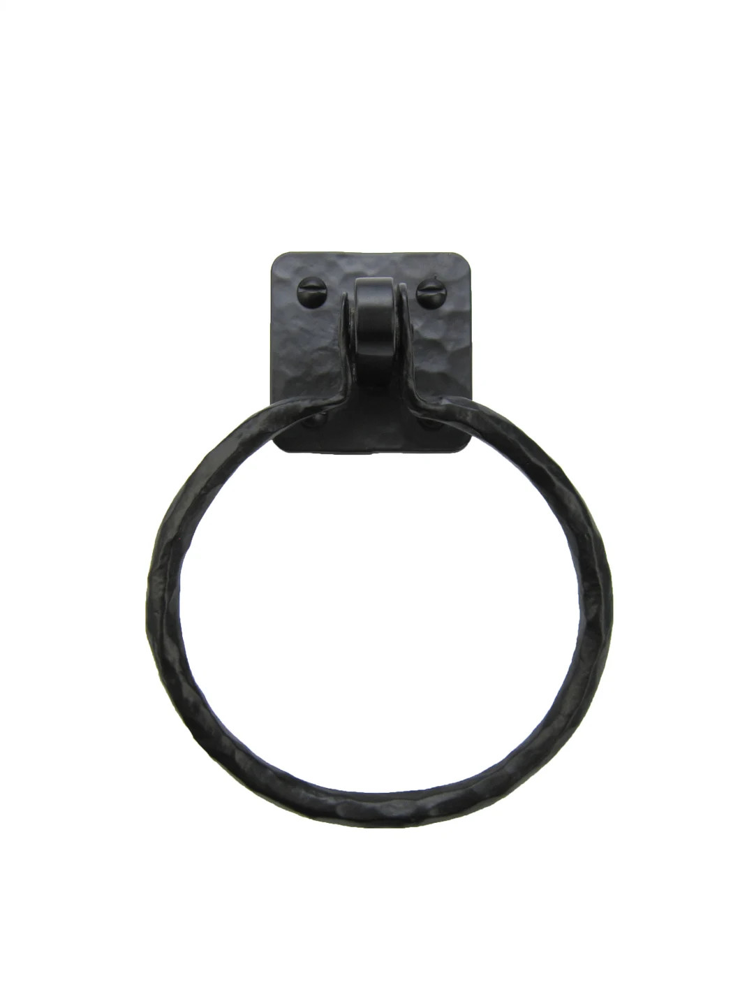 Farmhouse Wrought Iron Towel Ring BHR10 - Etsy | Etsy (US)