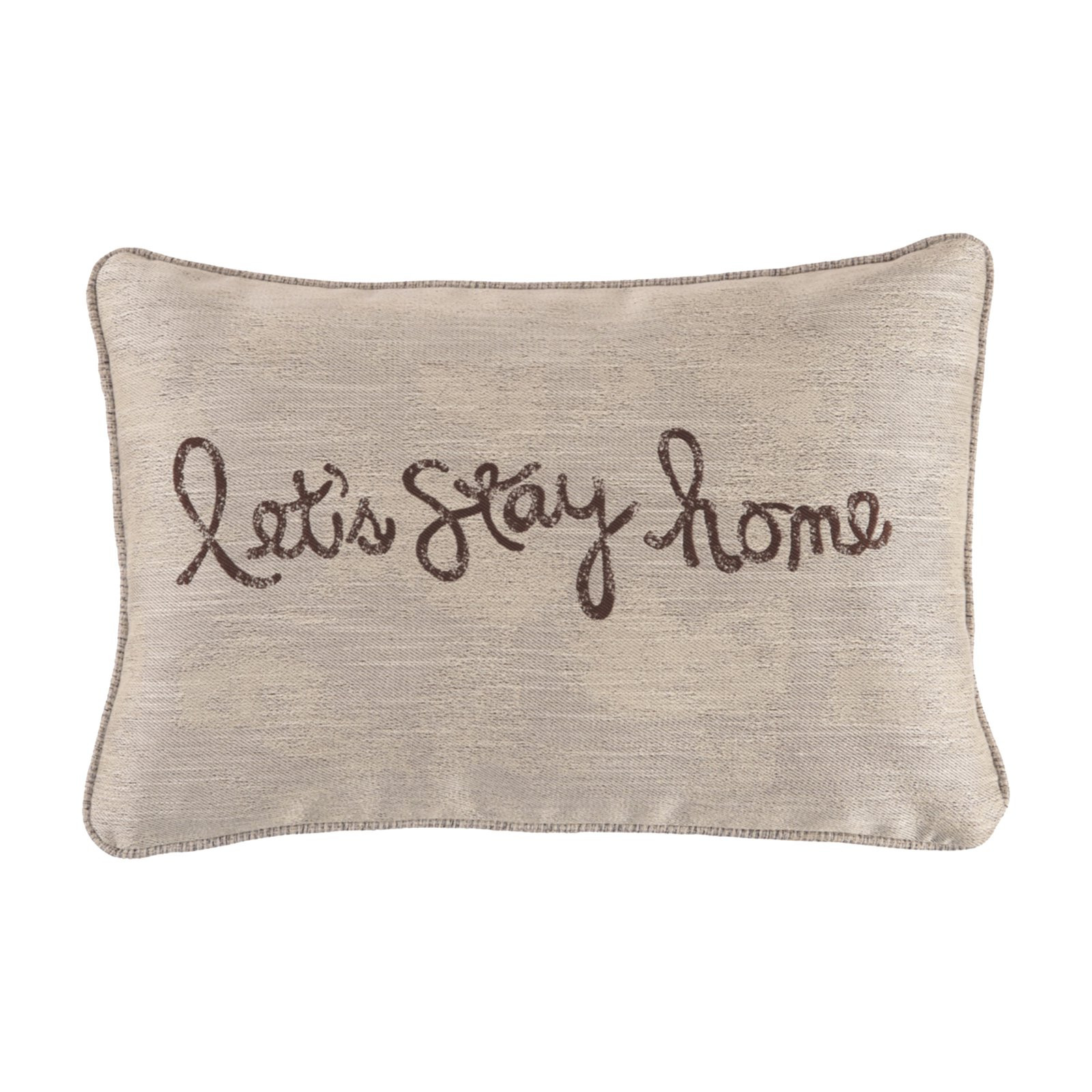 Signature Design by Ashley Lets Stay Home Decorative Pillow | Walmart (US)