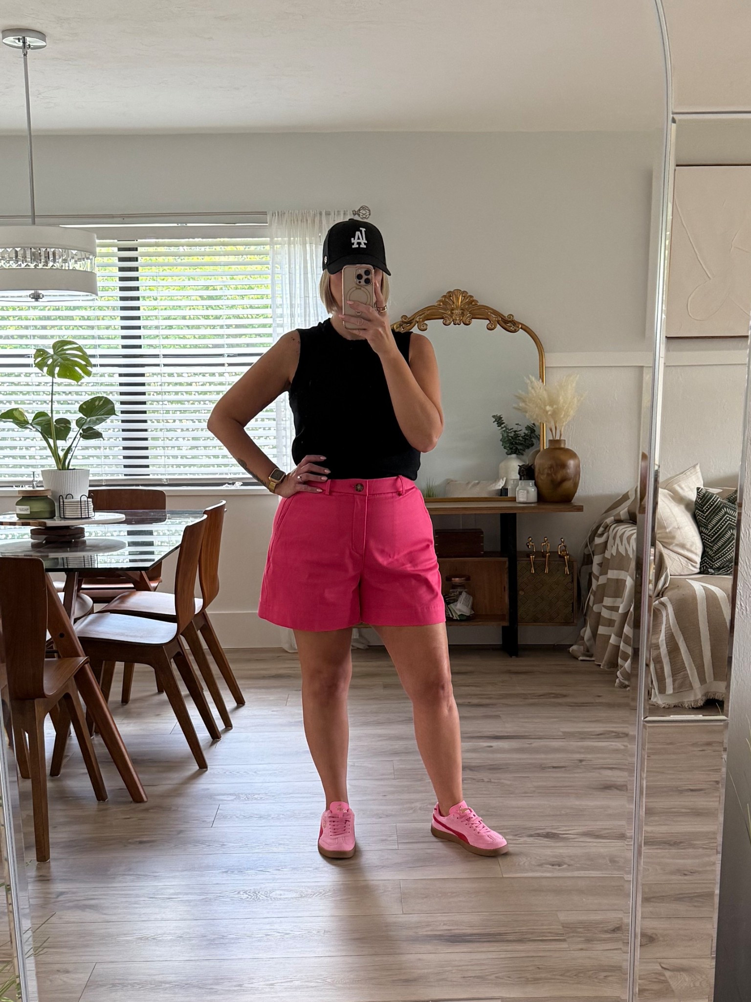 I’m here for a pink moment lately and these shorts from Spanx did not disappoint! 

I’m wearing a large and they fit tts. 

Tank is from Target I’m wearing a large fit tts

Sneakers are from DSW and fit tts

Hat from Amazon 

Weekend outfit, weekend casual, 

#LTKSaleAlert #LTKMidsize #LTKStyleTip