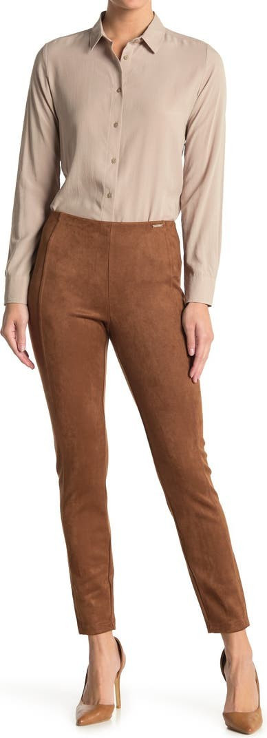 Faux Suede Crop Pull-On Pants | Nordstromrack | Nordstrom Rack