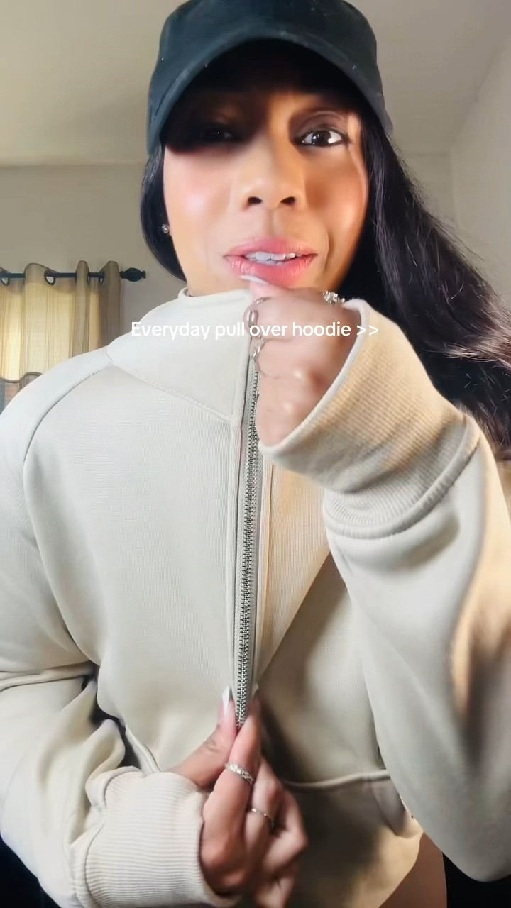 This versatile pullover zip-up hoodie is my go to for effortless, cozy vibes on breezy days. #SpringEssentials #spring

#LTKSeasonal #LTKActive