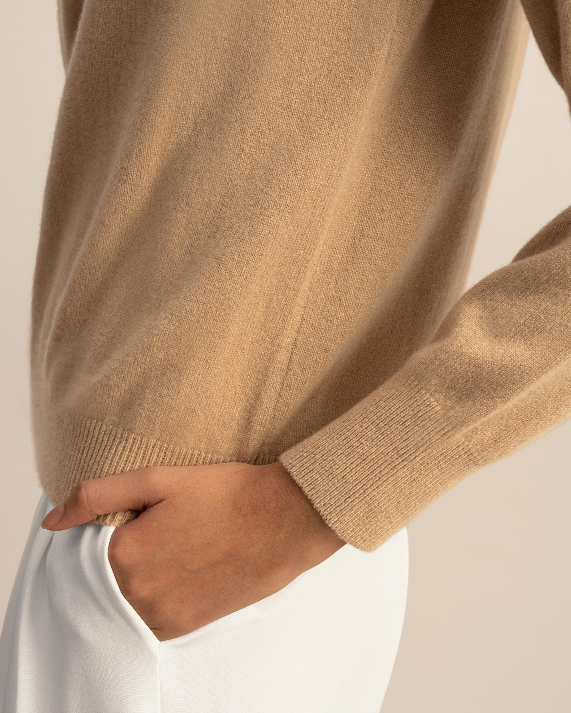 Baby Cashmere Crewneck Sweater | LilySilk