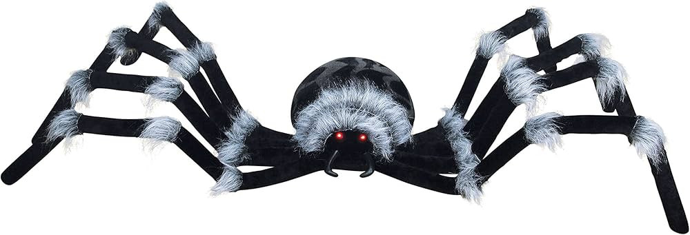 Seasons 7.5' Huge Spider with Light Up Eyes | Amazon (US)