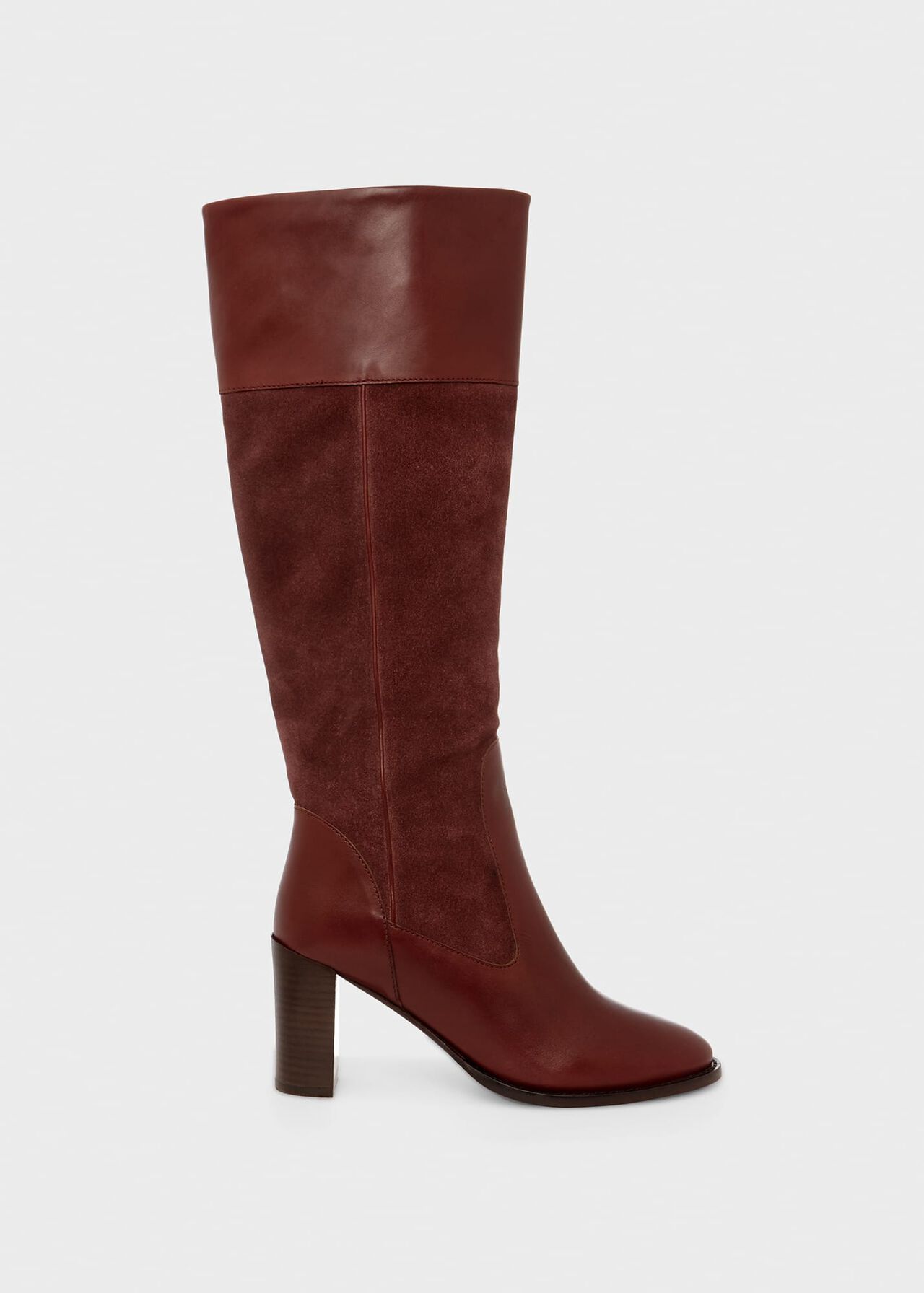 Stephanie Leather Knee Boots | Hobbs | Hobbs