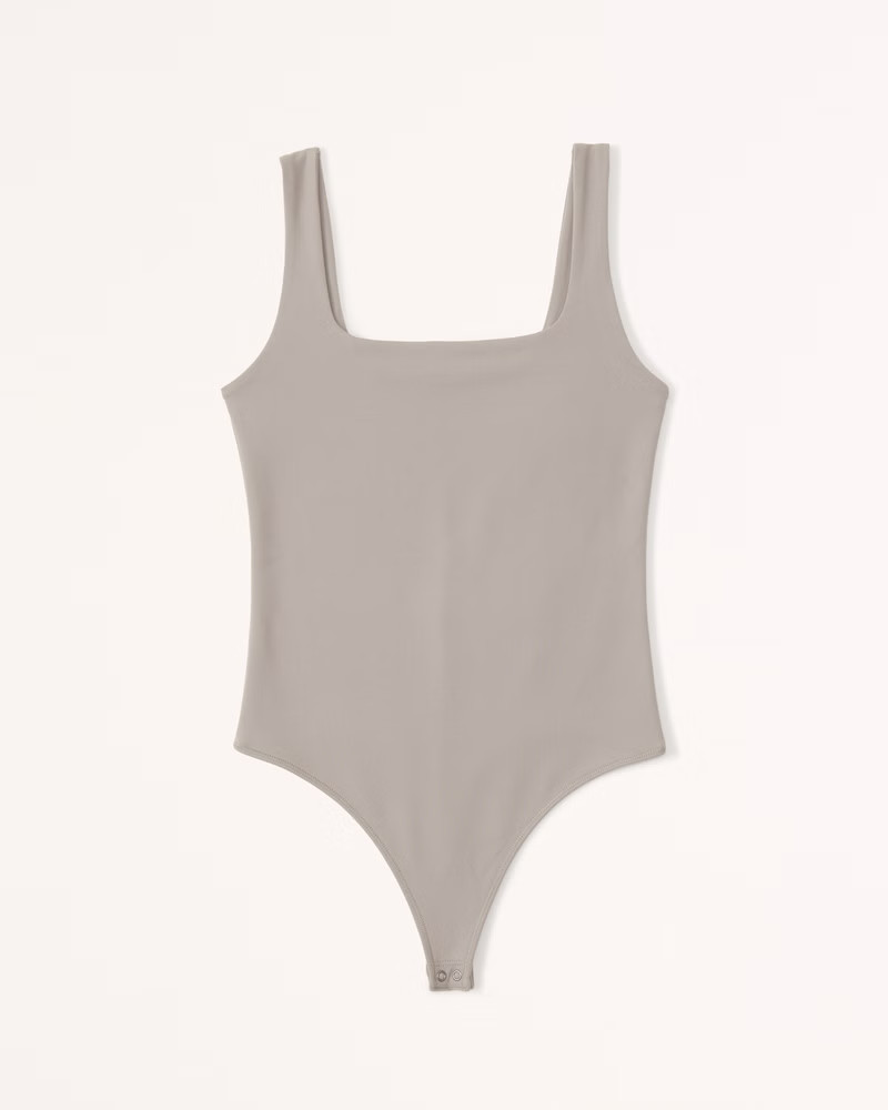 Seamless Fabric Tank Bodysuit | Abercrombie & Fitch (US)