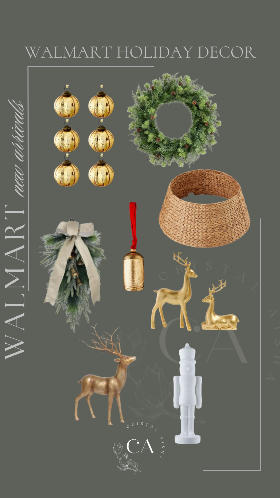 Walmart holiday decor deals! 

#LTKFindsUnder50 #LTKFindsUnder100 #LTKHoliday