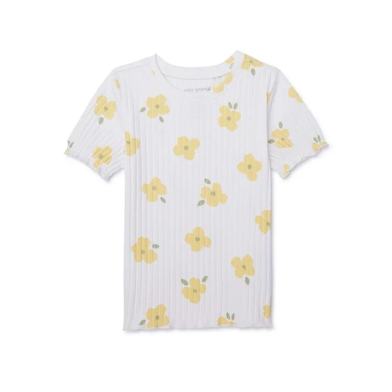 easy-peasy Toddler Girl Puff Sleeve T-Shirt, Sizes 18M-5T - Walmart.com | Walmart (US)