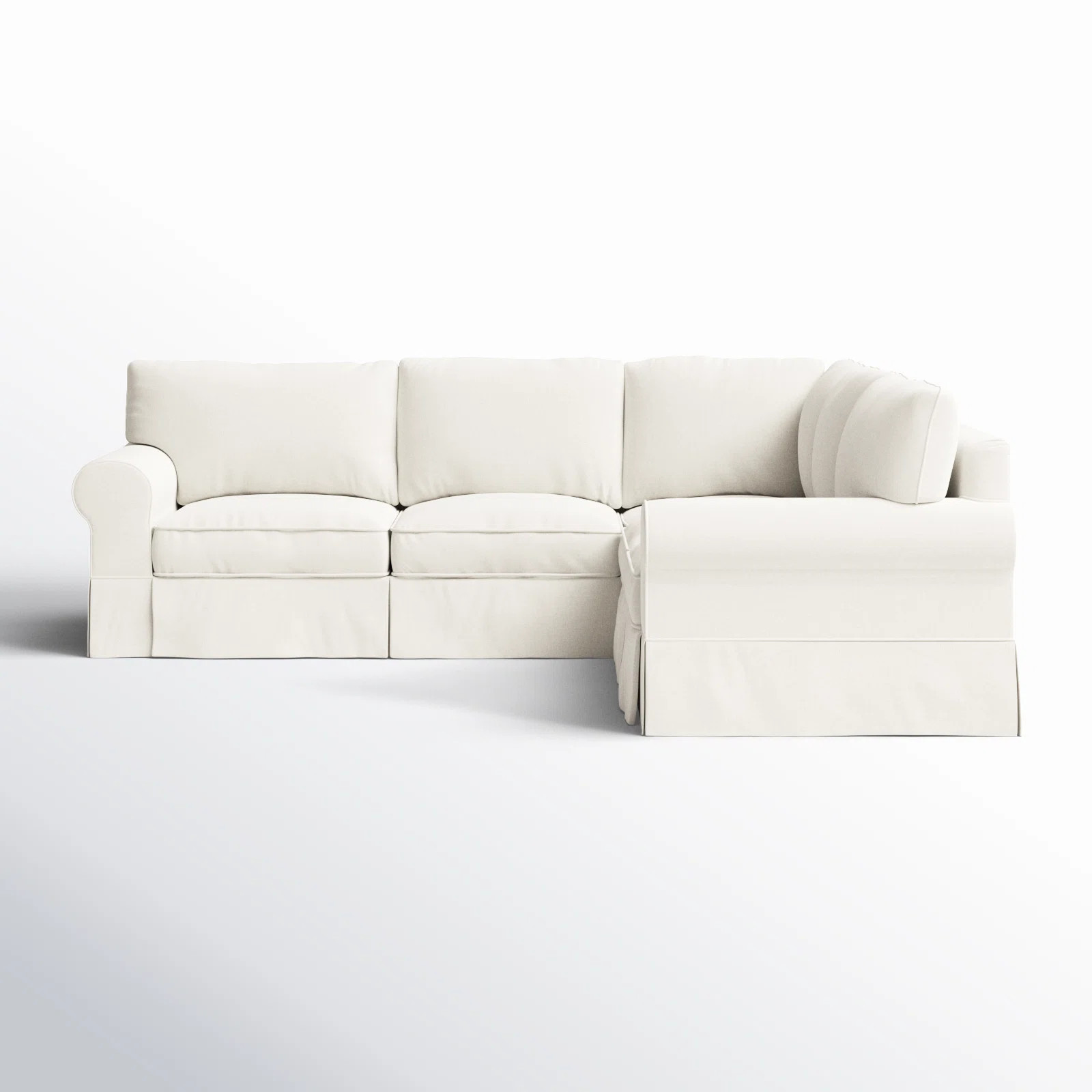 Amari 2 - Piece Slipcovered Sectional | Wayfair North America