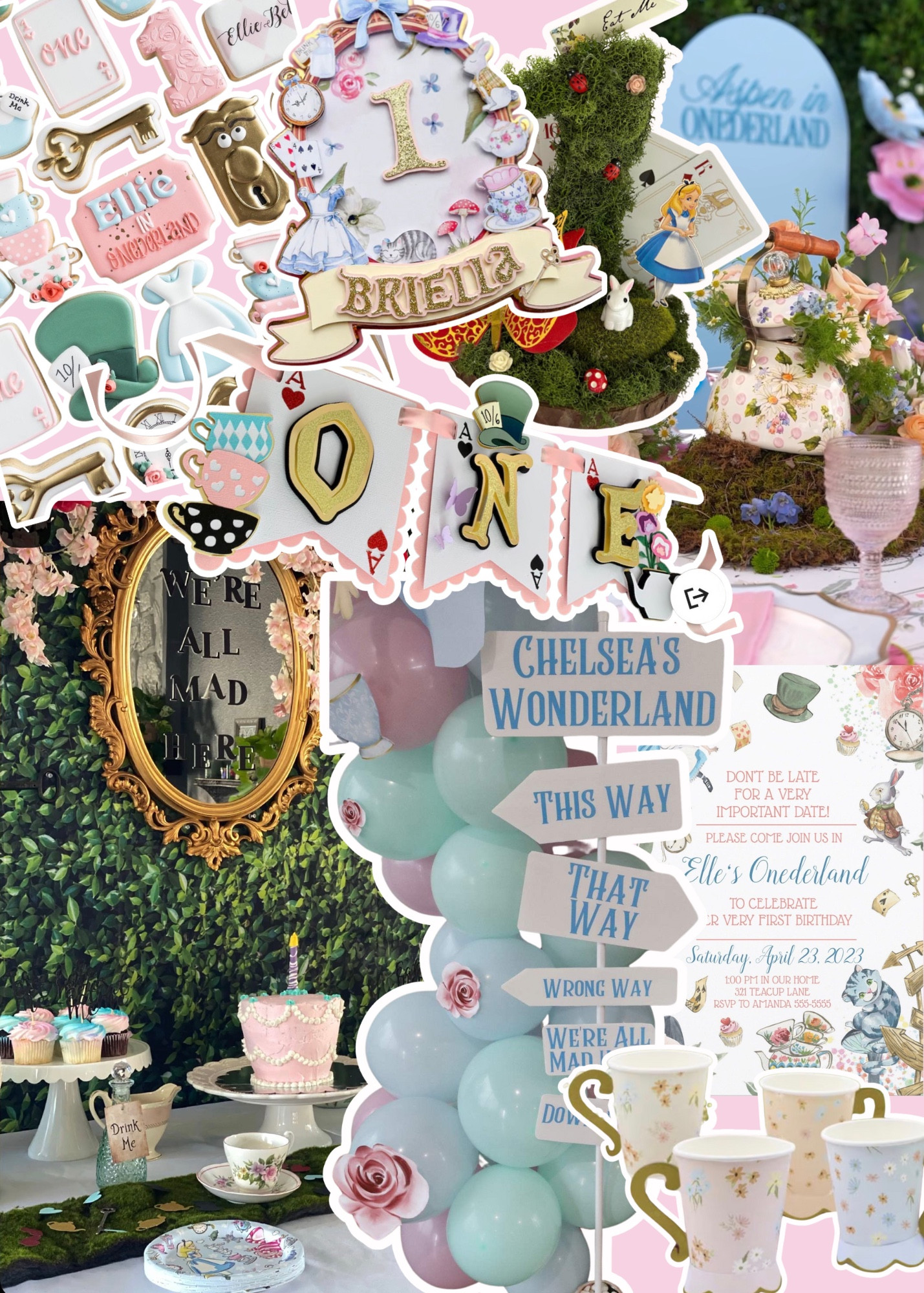 First birthday party theme I love but not using Alice in OneDerland 

#LTKBaby #LTKmomlife #LTKKids