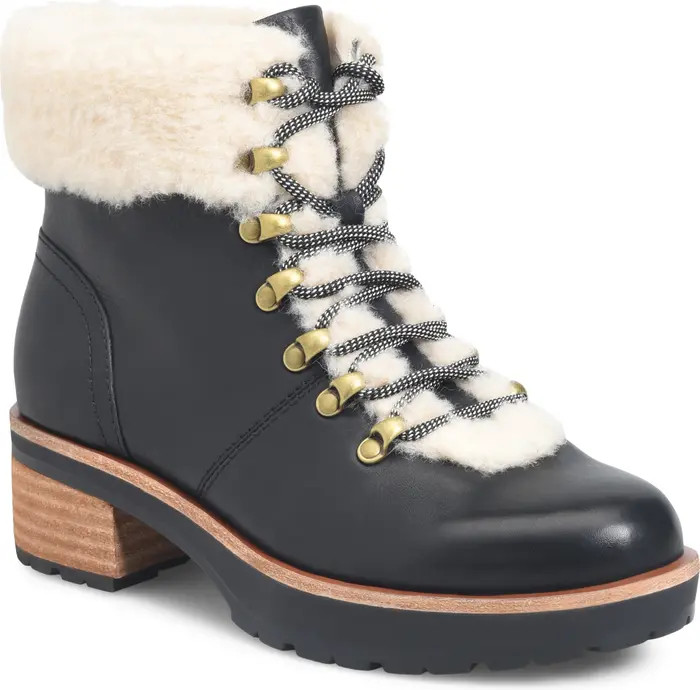 Kork-Ease® Winslet Genuine Shearling Trim Bootie (Women) | Nordstrom | Nordstrom