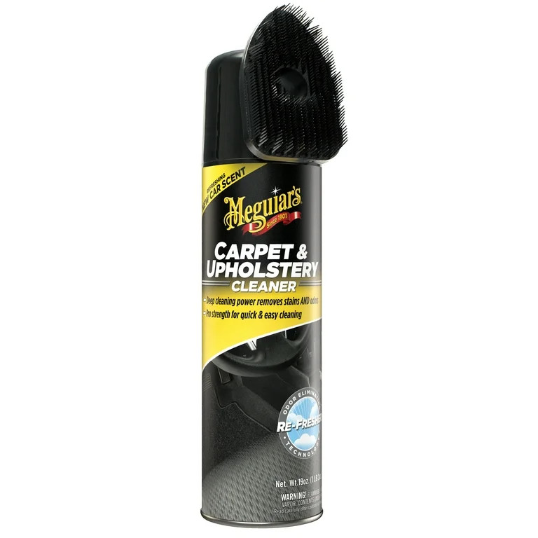 Meguiar's Carpet & Upholstery Cleaner – Car Upholstery Cleaner & Fabric Cleaner - G191419, 19 o... | Walmart (US)