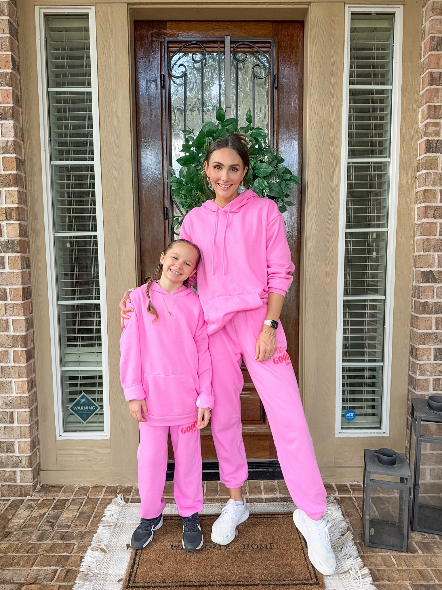 Mommy and me matching pink sweat sets 😍 

#LTKFamily #LTKFindsUnder50 #LTKKids