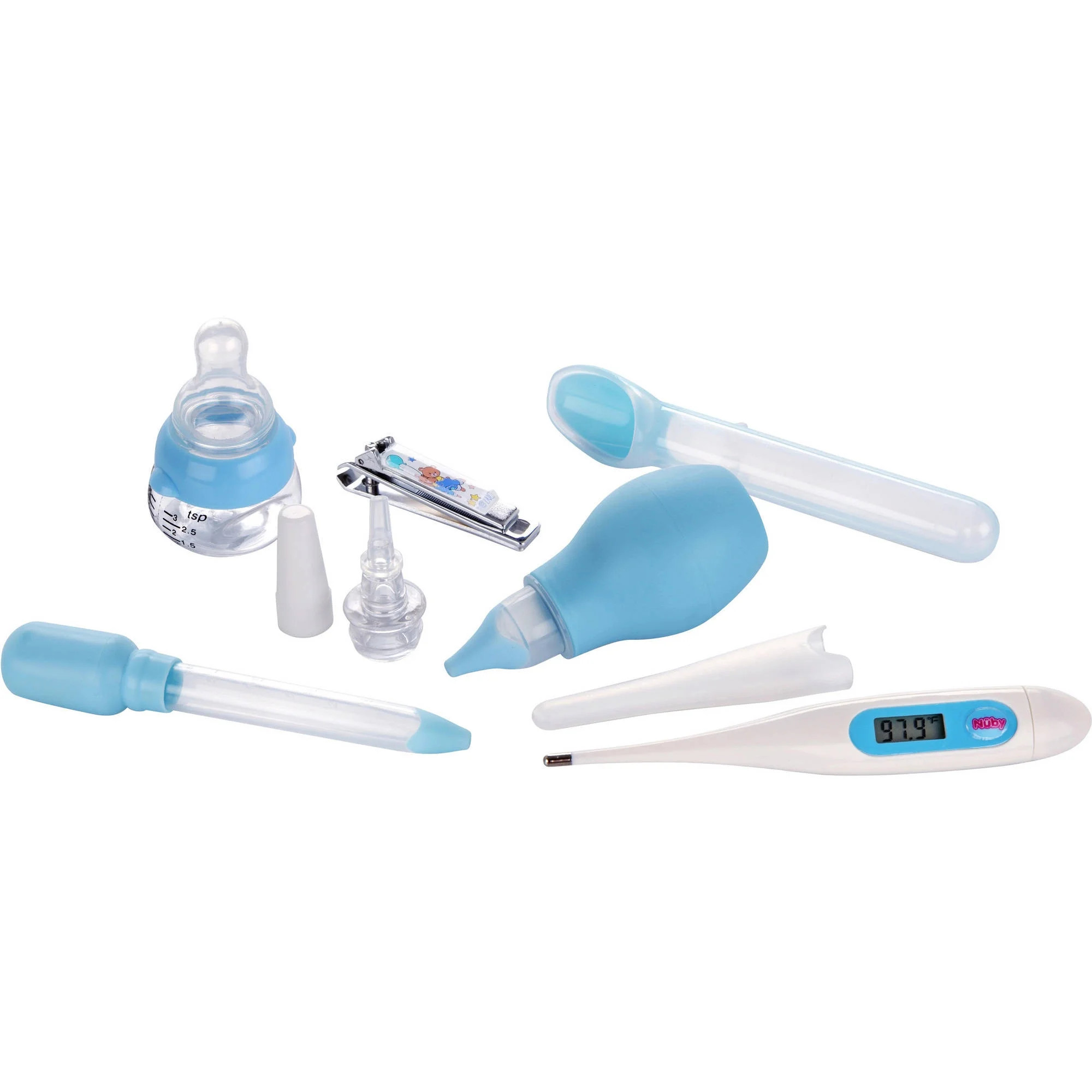 Nuby Baby Medical Set, Includes Medicine Syringe, Nasal/Ear Aspirator, Medicine Spoon, Medi-Nurse... | Walmart (US)