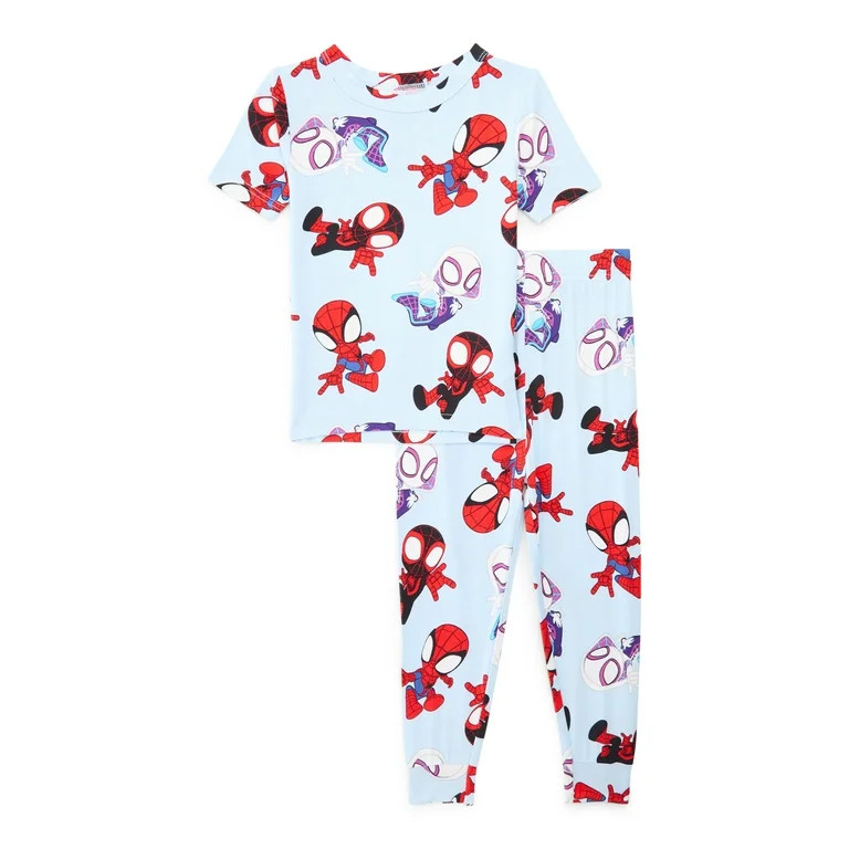 Character Toddler Viscose Unisex 2-Piece Pajama Set, Sizes 12M-5T | Walmart (US)