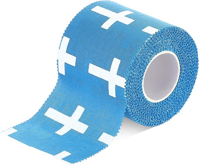 TrelaCo 1 Pcs Wrist Tape Baseball Cross Athletic 2in x 23ft Cotton Cross Wrist Tape Serrated Edge... | Amazon (US)