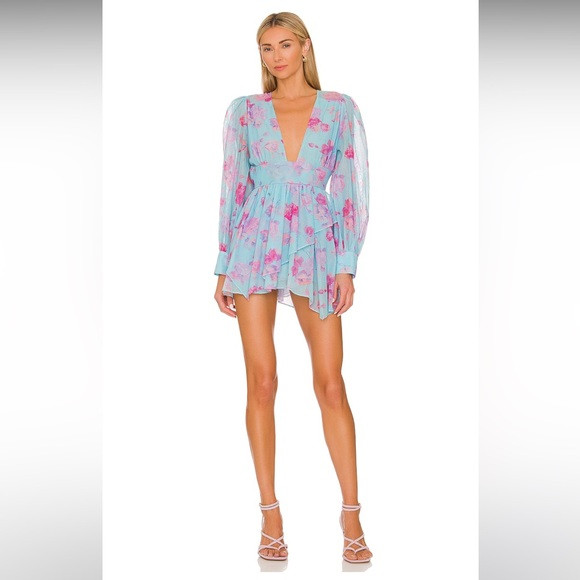 Loveshackfancy NWT Varsha Dress in Ocean Reef Size 8 | Poshmark