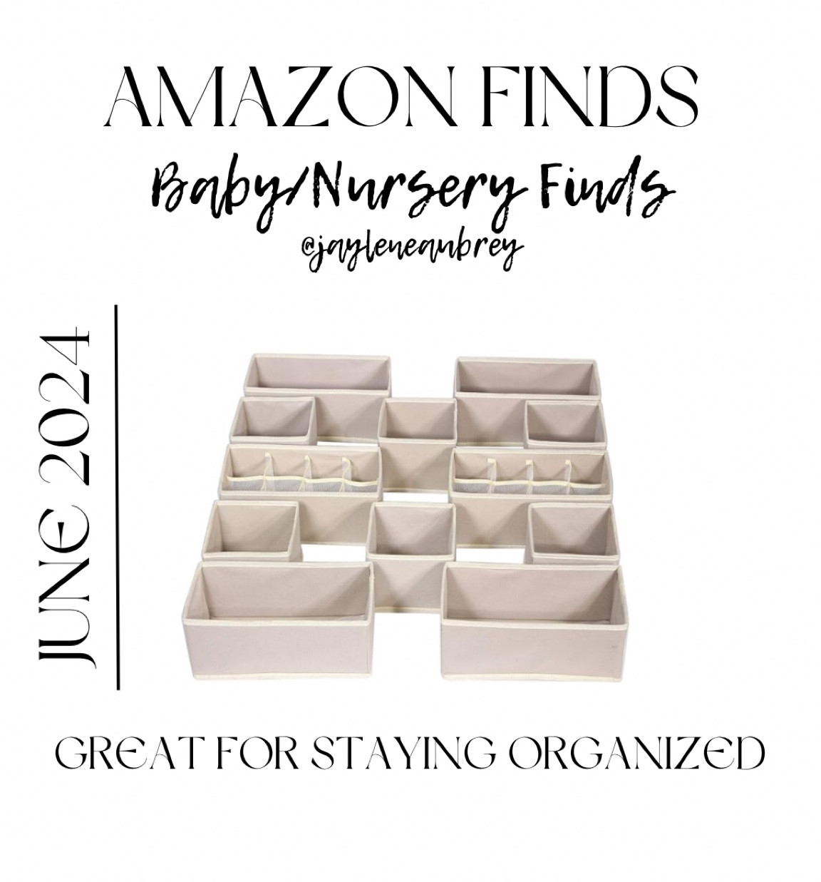 loved using these for better storage & organization. especially for the nursery! 

#LTKSummerSales #LTKSaleAlert #LTKHome