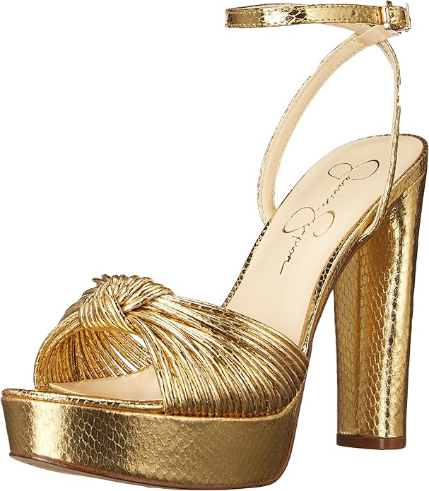 Jessica Simpson Women's Immie Platform Sandal Wedge | Amazon (US)