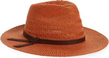 Mixed Stitch Packable Panama Hat | Nordstrom