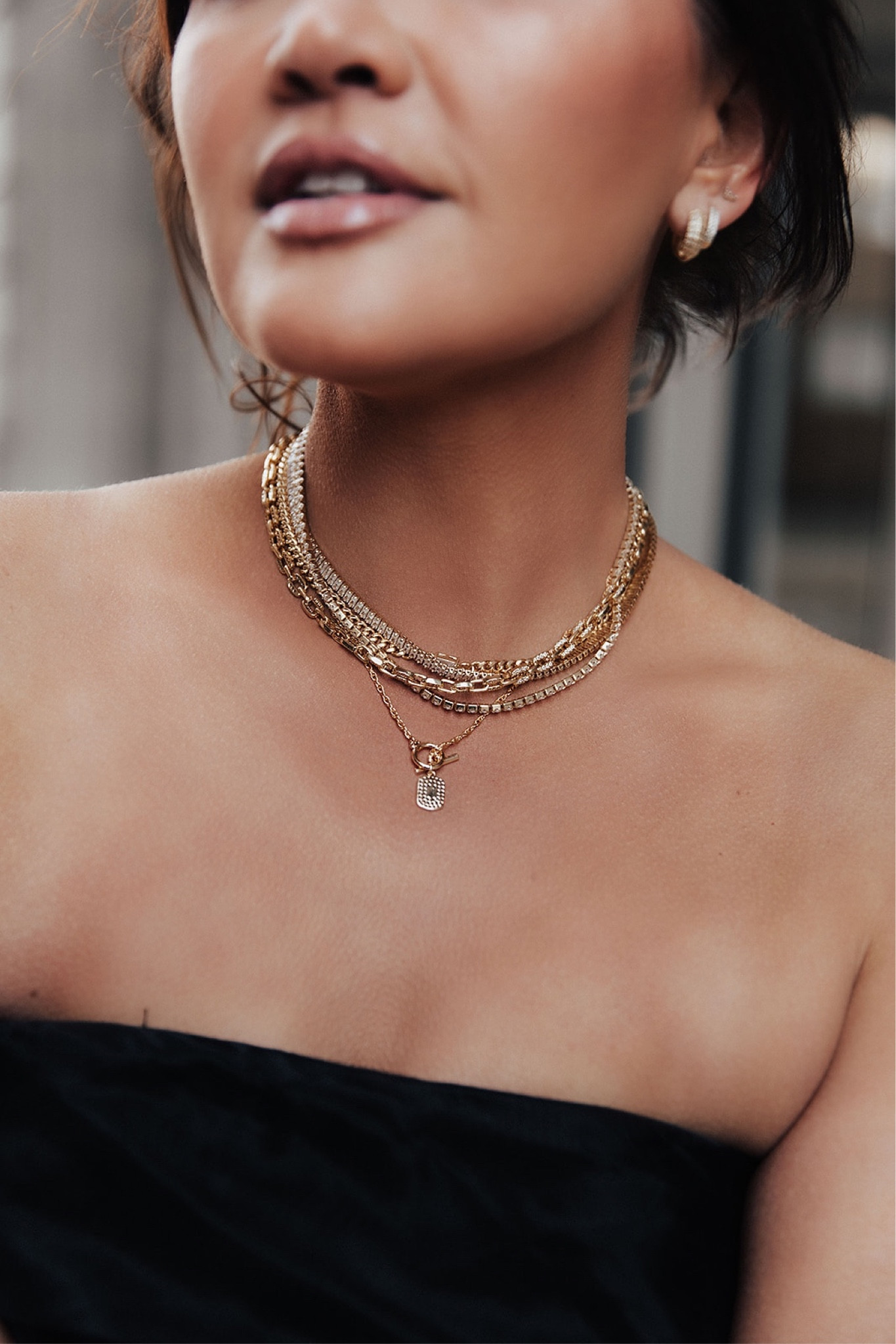 Electric Picks Holiday necklace and earring stack 
Discount code: WildOne20

Lips: NYX liner - nude truffle
Fenty Beauty Lip Gloss in Fussy



#LTKstyletip #LTKGiftGuide #LTKHoliday