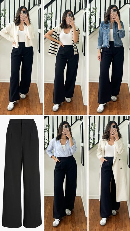Tailored pants
They also come in curve love.
Run TTS. My size is 27 in regular length
I’m 5’6’’ for reference and size 27 in jeans 

#LTKstyletip #LTKfindsunder50 #LTKfindsunder100