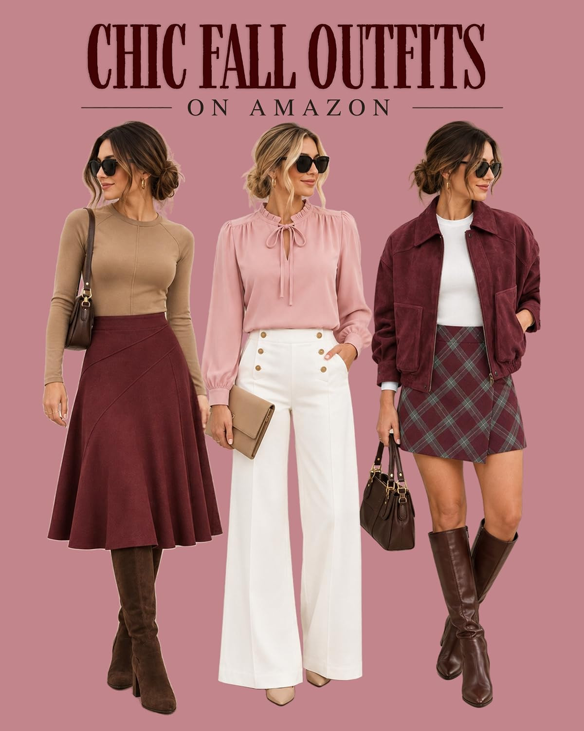 Chic fall outfits that look way more expensive than they are! 🍂 From polished everyday basics to pieces you can dress up or down, these Amazon fashion finds make getting dressed this season a whole lot easier. Shop all my favorites! 

 #LTKgrwm #LTKootd #LTKSeasonal