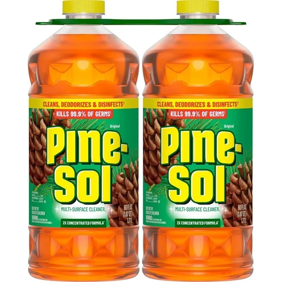 Pine-Sol Multi-Surface Cleaner, Pine Scent, 2 ct., 120 fl. oz. - Walmart.com | Walmart (US)