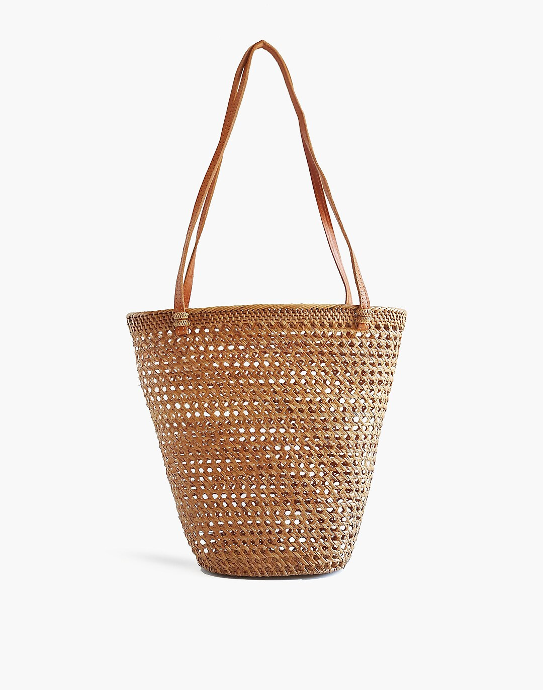 Bembien® Rattan Isla Basket Tote Bag | Madewell
