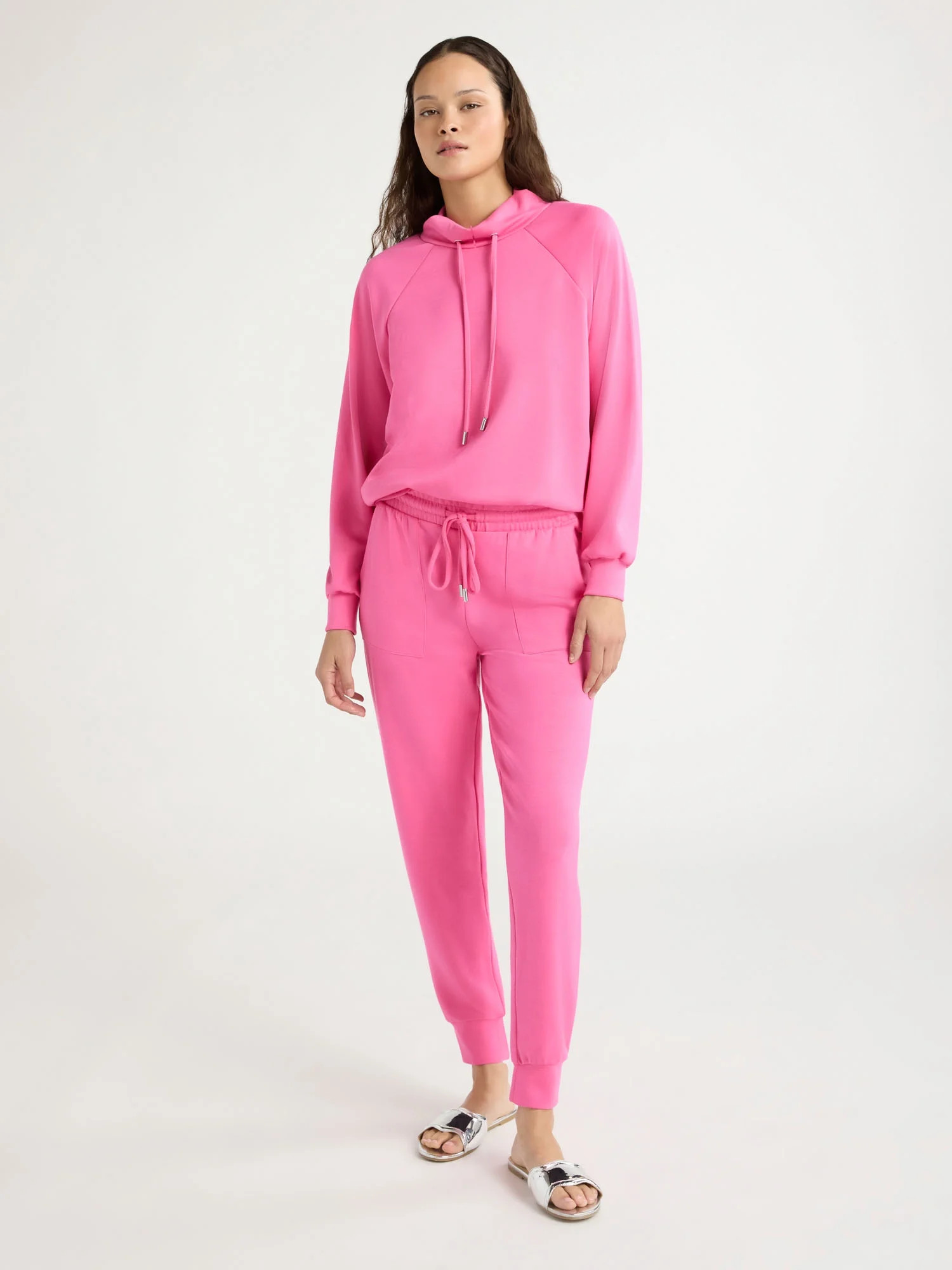 Scoop Women's and Women's Plus Ultimate ScubaKnit Joggers, Sizes XS-4X | Walmart (US)