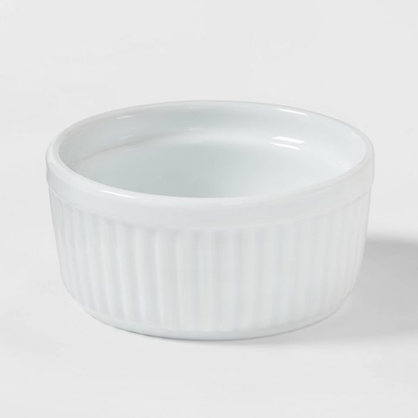 7oz Porcelain Ramekin White - Threshold™ | Target