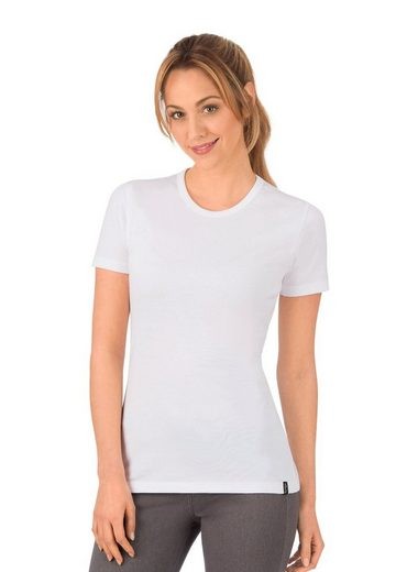 Trigema T-Shirt aus Baumwolle/Elastan | OTTO (DE)