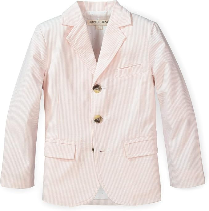 Hope & Henry Boys' Classic Seersucker Suit Jacket | Amazon (US)