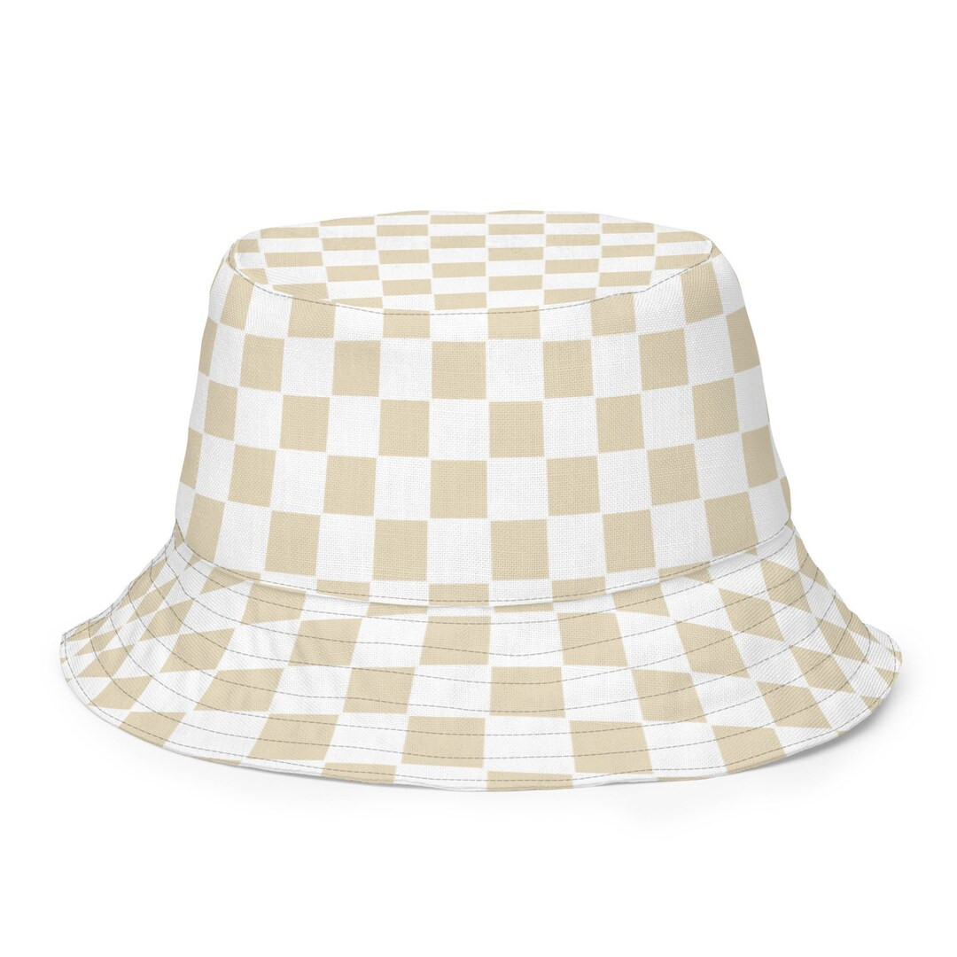 Checkered Reversible bucket hat | Etsy (US)