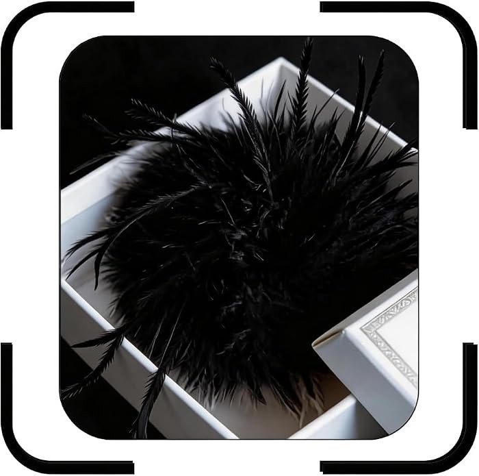 Dainty Feather Brooch Pin for Women Teen Men, Oversized Flower Large Lapel Pins Elegant Dress Sui... | Amazon (US)