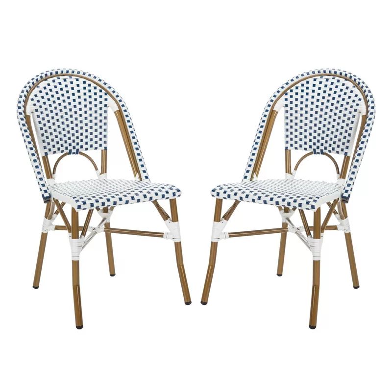 Underhill Wicker/Rattan Patio Dining Side Chair (Set of 2) | Wayfair North America