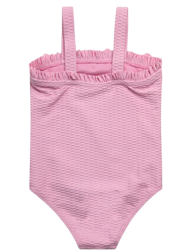 Jessica Simpson Baby and Toddler Girls' One-piece Swimsuit with Floral applique, Sizes 12M-5T | Walmart (US)