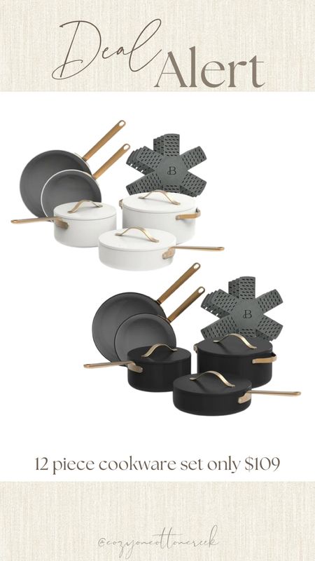 Deal alert
Cookware set
Beautiful set
White or black cookware 

#LTKhome #LTKsalealert