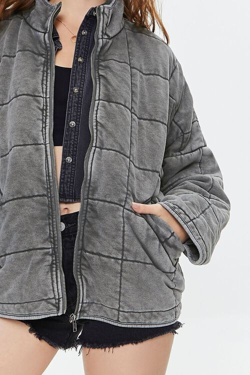 Quilted Zip-Up Jacket | Forever 21 | Forever 21 (US)