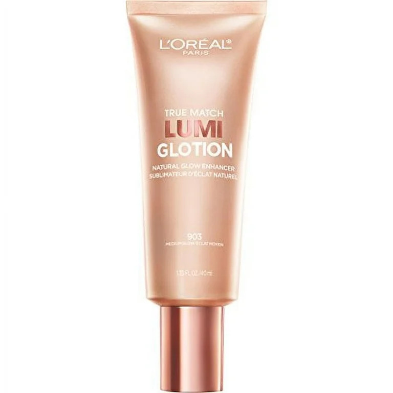 Loreal Paris Makeup True Match Lumi Glotion Natural Glow Enhancer Lotion, Medium, 1.35 Ounces | Walmart (US)