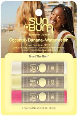 Amazon.com : Sun Bum SPF 30 Sunscreen Lip Balm | Vegan and Cruelty Free Broad Spectrum UVA/UVB Li... | Amazon (US)
