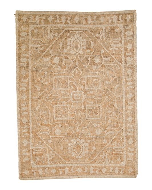 Irvana India Wool And Jute Blend Hand Woven Area Rug | TJ Maxx