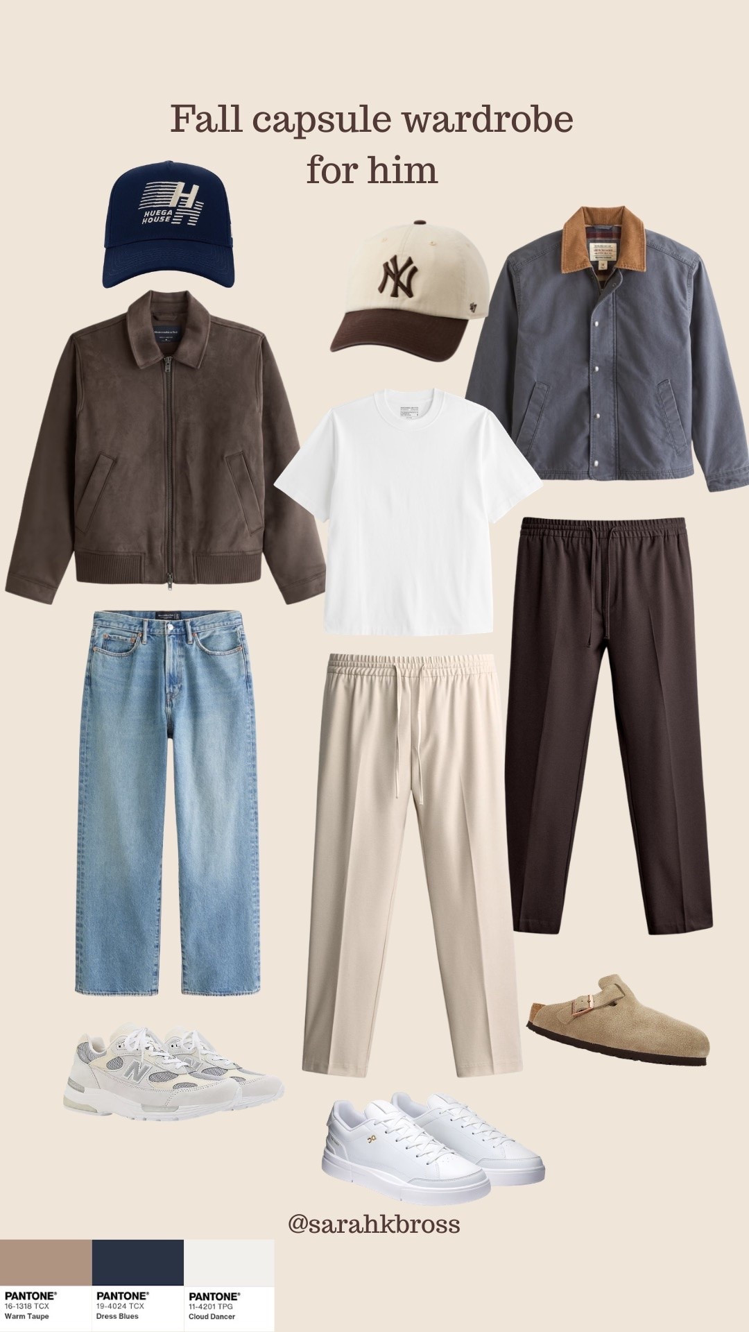 Men’s fall capsule