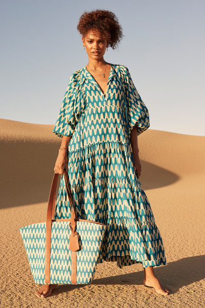 Blue Wave Tote | Bohemian Traders